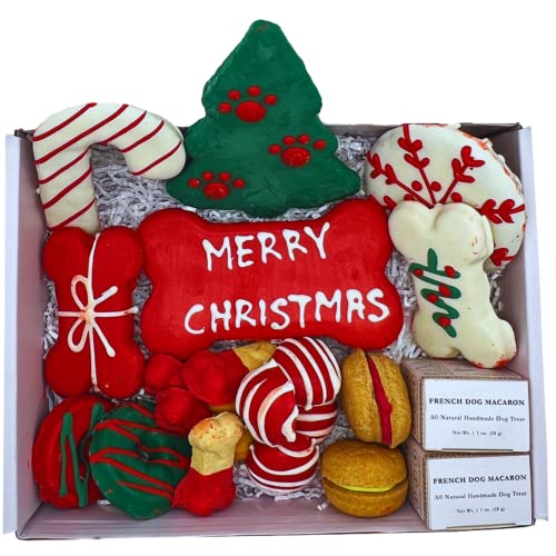 Bonne et Filou Dog Christmas Box - Juguete de Peluche para Perros miniatura 2