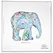 Produktbild HAPPY WIPEY - Großes Premium Microfaser Reinigungstuch(25x25cm) + Pouch (10x18cm) mit 'Elephant Parade'-Motiv - Free Spirit - Leona Lewis