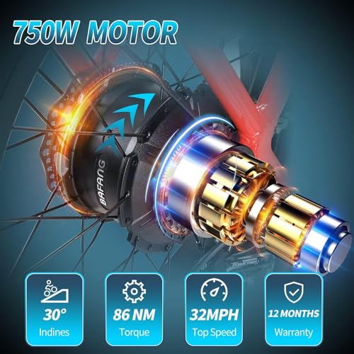 YinZhiBoo 1200w Peak Ebike for Adults 32MPH, 48V 32.5AH Dual Battery Electric Bike for Adults, 120 Miles Long Range Commuter Electric Bicycle, 20''Ã4.0 Fat Tire Electric Bike Hydraulic Brake UL2849 - Image 4