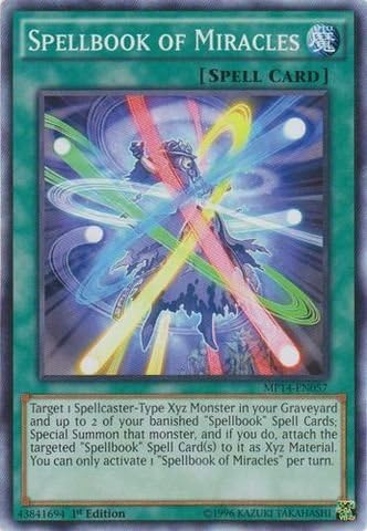 YU-GI-OH! - Libro de hechizos de los milagros (MP14-EN057) - Mega Pack 2014-1ª Edición - Común