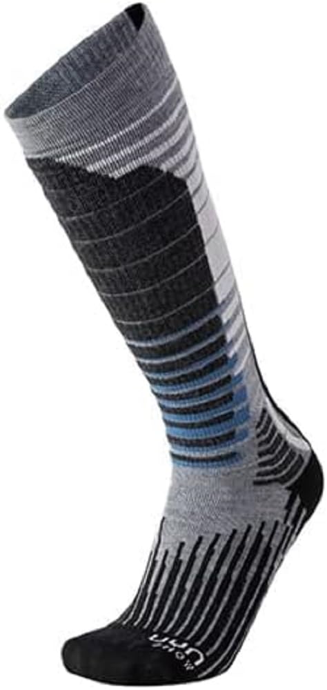 UYN S100154 SKI SNOWBOARD SOCKS Socks Men's Light grey/black 38