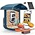 birdsnap® PAV- Bird Feeder with Camera Solar Panel, 2K HD & 64GB Card, AI Identify Bird Species Smart Bird House with Camera, Record Video Live View, Auto Capture, Ideal Gift for Birds Lover