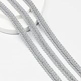 Gimp grauer Flechtbesatz, 12 m, 1,2 cm, dekoratives Gurtband für alle Arten von genähten Kleidungsstücken, Vorhängen, Lampenschirmen, Sofas, Näh- und Bastelarbeiten, Grau, 12 mm