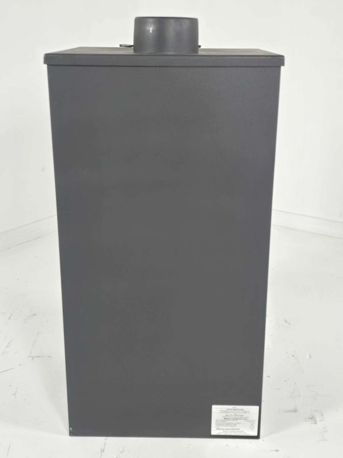 graziosa stufa a legna di lusso, tipo camino, per riscaldamento diretto, con forno, 11 KW