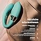 LELO TIANI Harmony Sexspielzeug für Paare, Sexspielzeug für beide zusammen, per App kontrolliert, mit 2 synchronisierten Motoren und 10 Einstellungen, erotisches Sexspielzeug, Paarvibrator, Aqua