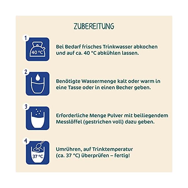 Milupa Milumil Kindermilch - Milchgetränk ab 2 Jahren, Ohne Palmöl, GOS & FOS, Babynahrung, Beikost, Milchpulver, 5er… – Bild 5
