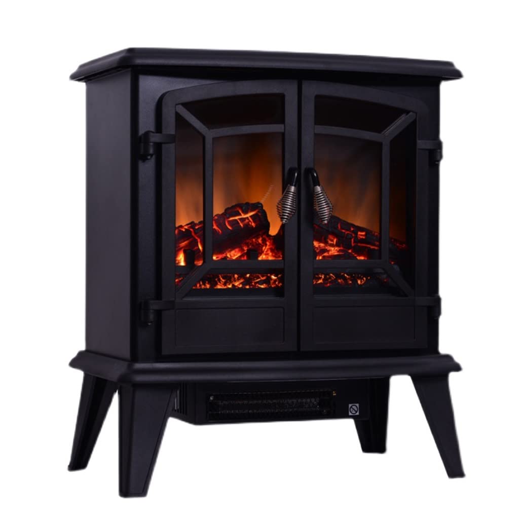 camino elettrico Camino elettrico free-standing della decorazione della casa della simulazione della fiamma, la dimensione della fiamma regolabile, il riscaldatore dell interno e del salotto, effetto