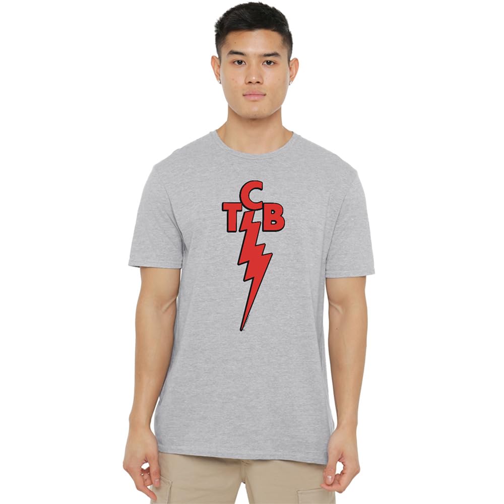 Elvis Presley TCB Unisex T Shirt, Athletic Heather, XX-Large