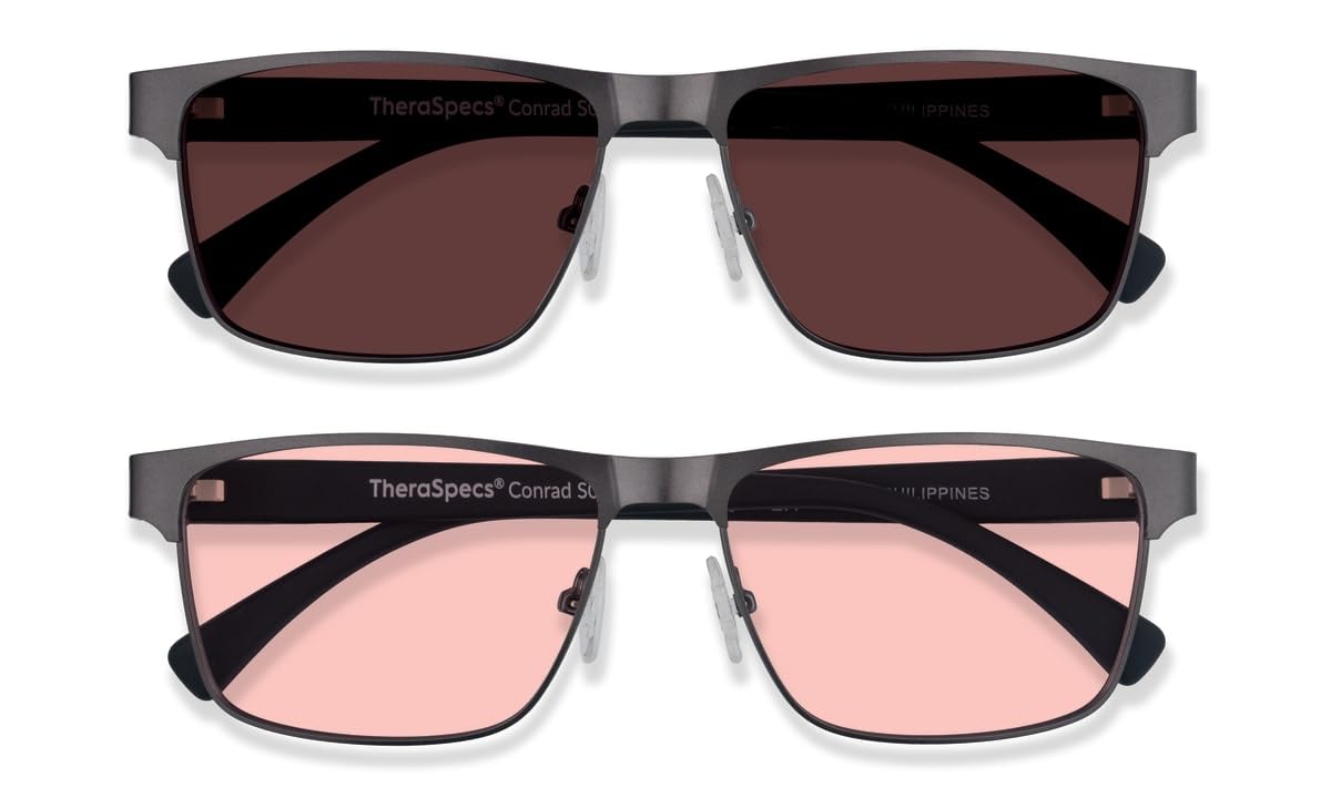 TheraSpecs Conrad Glasses for Light Sensitivity Bundle