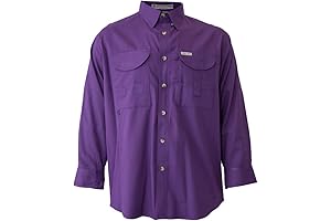 Men's LSU Fishing Shirt Long Sleeves