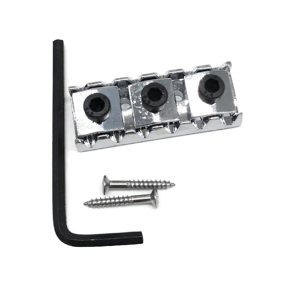 43mm Guitar Double Swing Upper Pillow String Lock Piano Pillow Vibrator String Lock Pillow Electric Guitar Accessories Guitar Bridge Height Adjustment