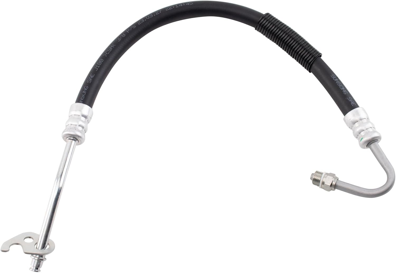 TRQ Power Steering Pressure Line Hose Assembly Compatible with 2000-2011 Ford Ranger 2001-2009 Mazda B4000