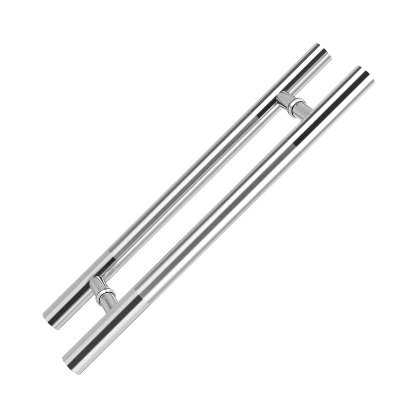 Poignée de porte en acier inoxydable H 70x100cm pour magasin
