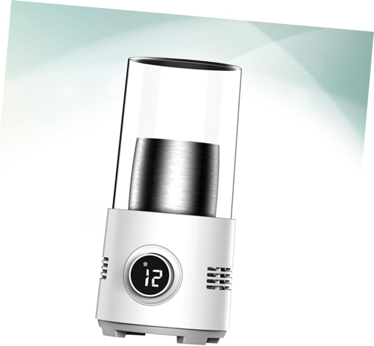 1pc Smart Refrigeration Cup Intelligent Beverage Cooler Warmer for Home Office and Travel Dual Function Digital Temperature Display Maintains Temperature for White