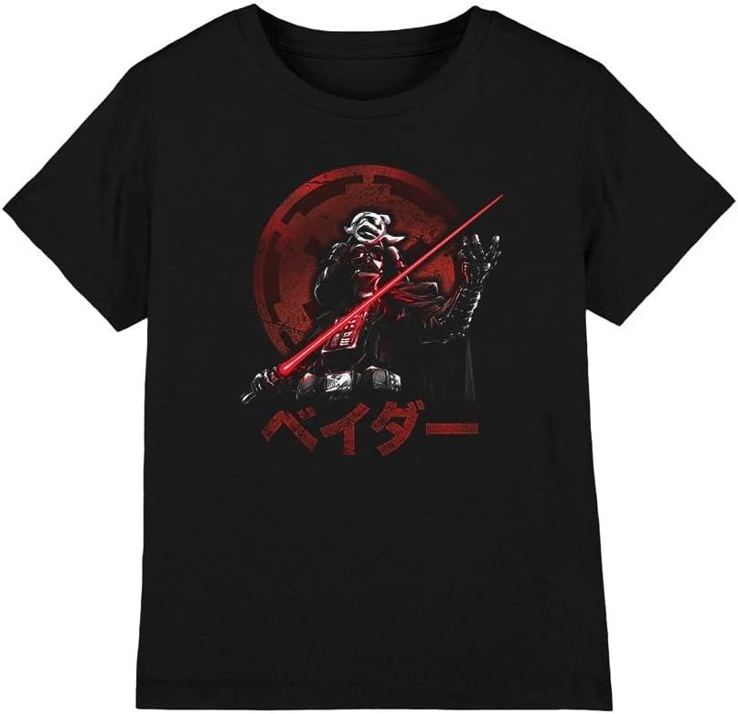 Boy's Star Wars Visions Vader Unisex Kids T Shirt T-Shirt