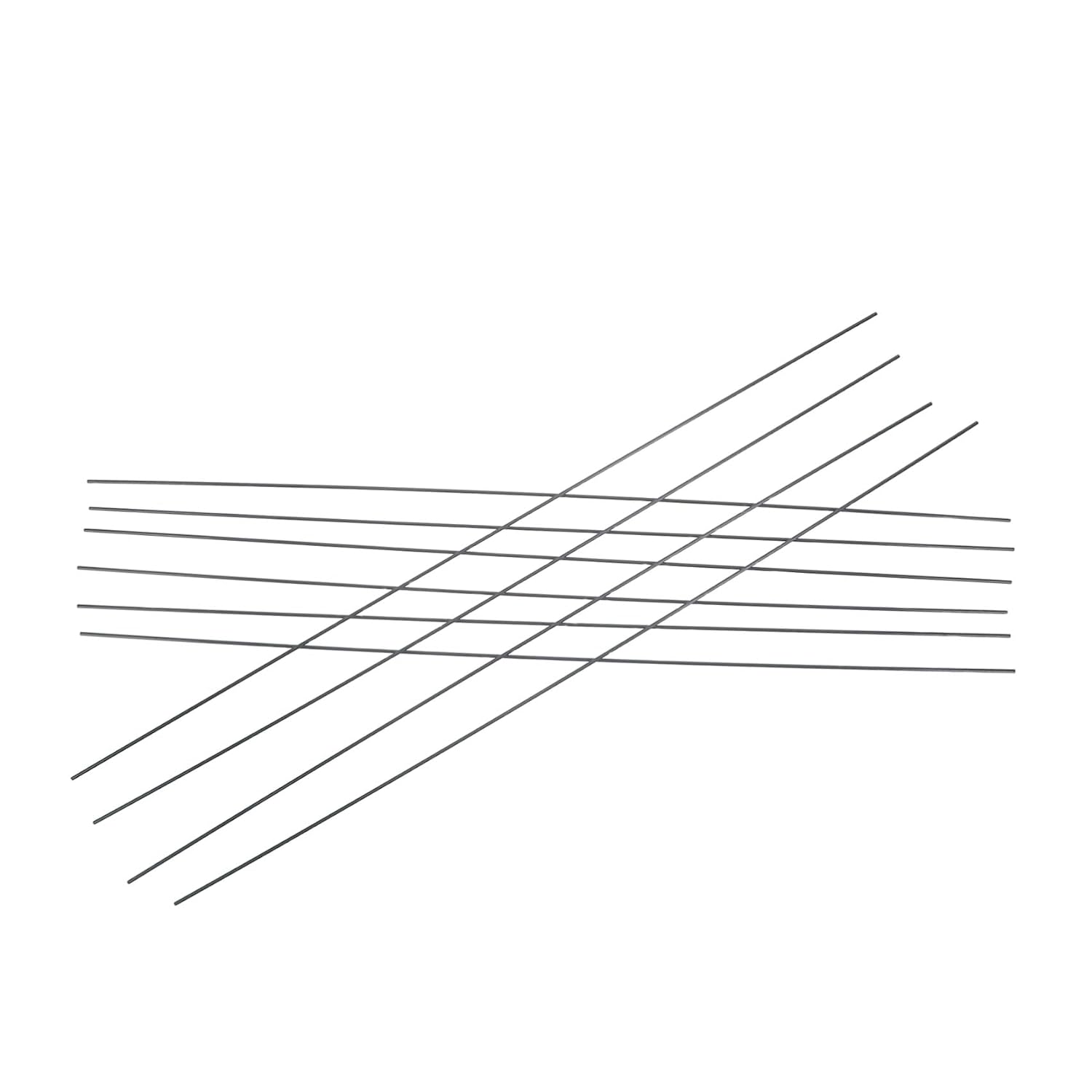 10 Pcs Carbon Fiber Rods for Rc Airplane Assembly, 2mm Diameter X 500mm Length Solid Round Poles for Model Aircraft, DIY Craft and Foam Board Plane Repair Supplies