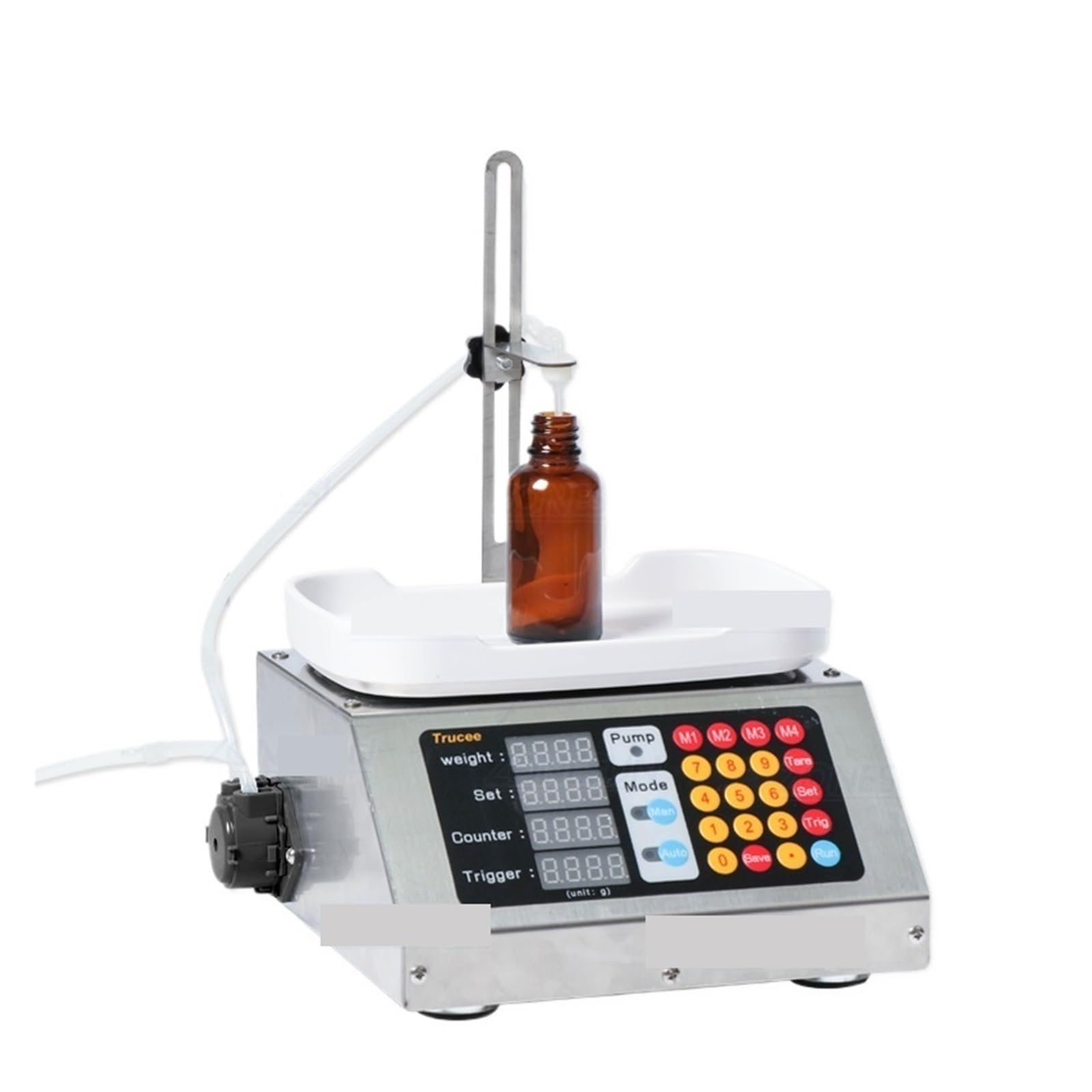 CUDTAPI - Automatic Liquid Filling and Weighing Machine Perfume Oral Solution Nail Polish Small Workshop Production Liquid Paste Filling Machine