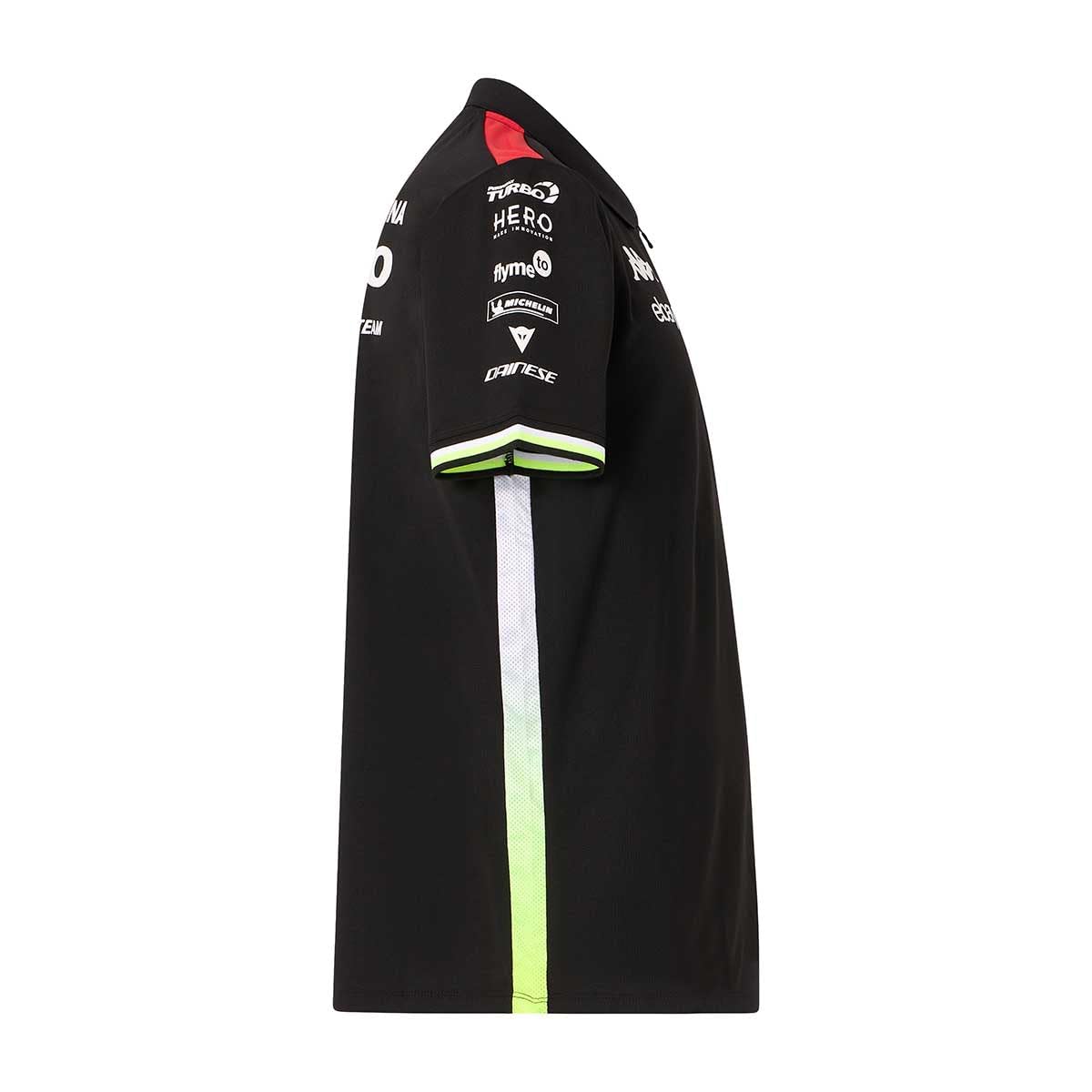 Polo Acriz Replica Pertamina Enduro Racing Team Homme Noir Moto GP