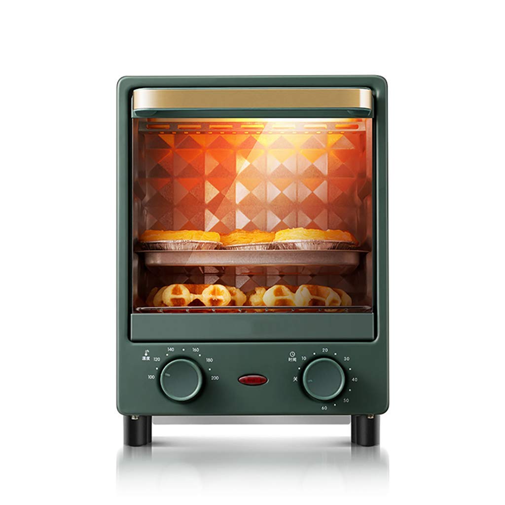 Horno eléctrico vertical automático 12L Pequeño portátil extraíble puerta  del espejo de cristal for hornear Mini Horno multifuncional househ GDSZMMLS  : Amazon.es: Hogar y cocina