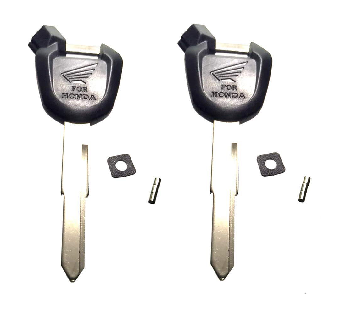 ihave Replacement For 2x Uncut Blank Ignition key Honda PCX