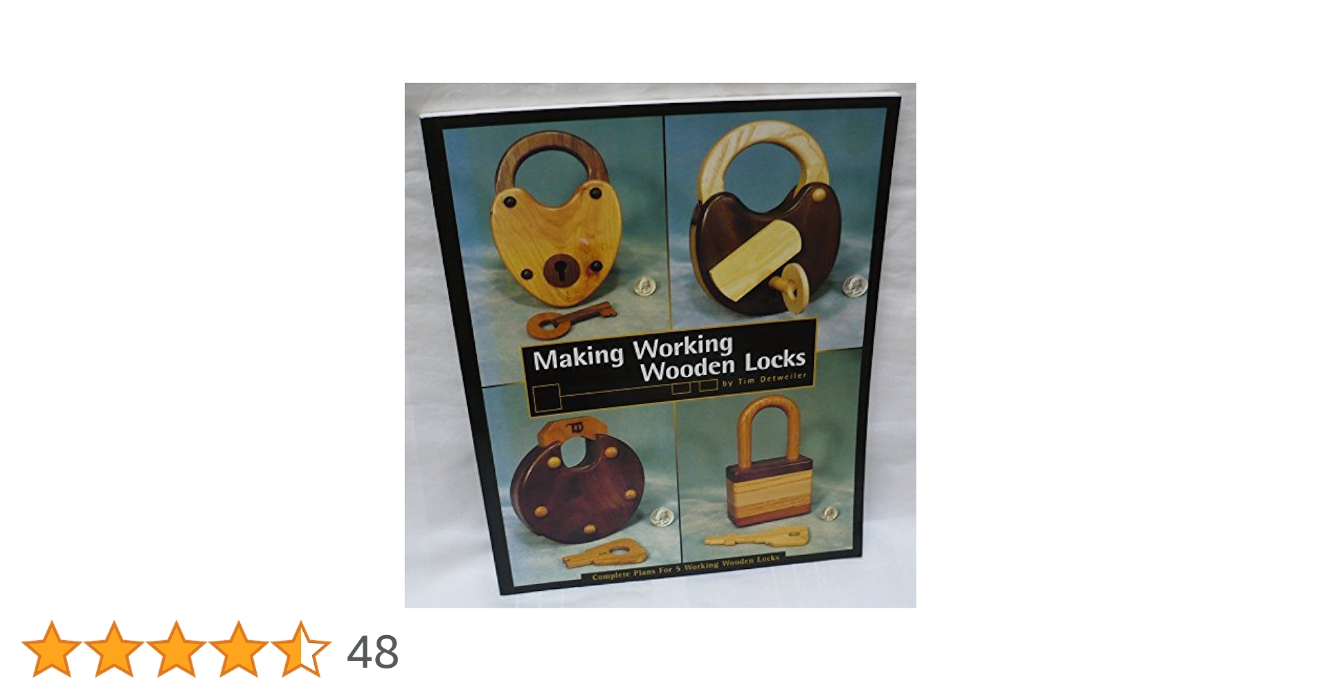 洋書　木製錠前制作本　Making Working Wooden Locks 洋書 木製錠前制作本 Making Working Wooden Locks Making