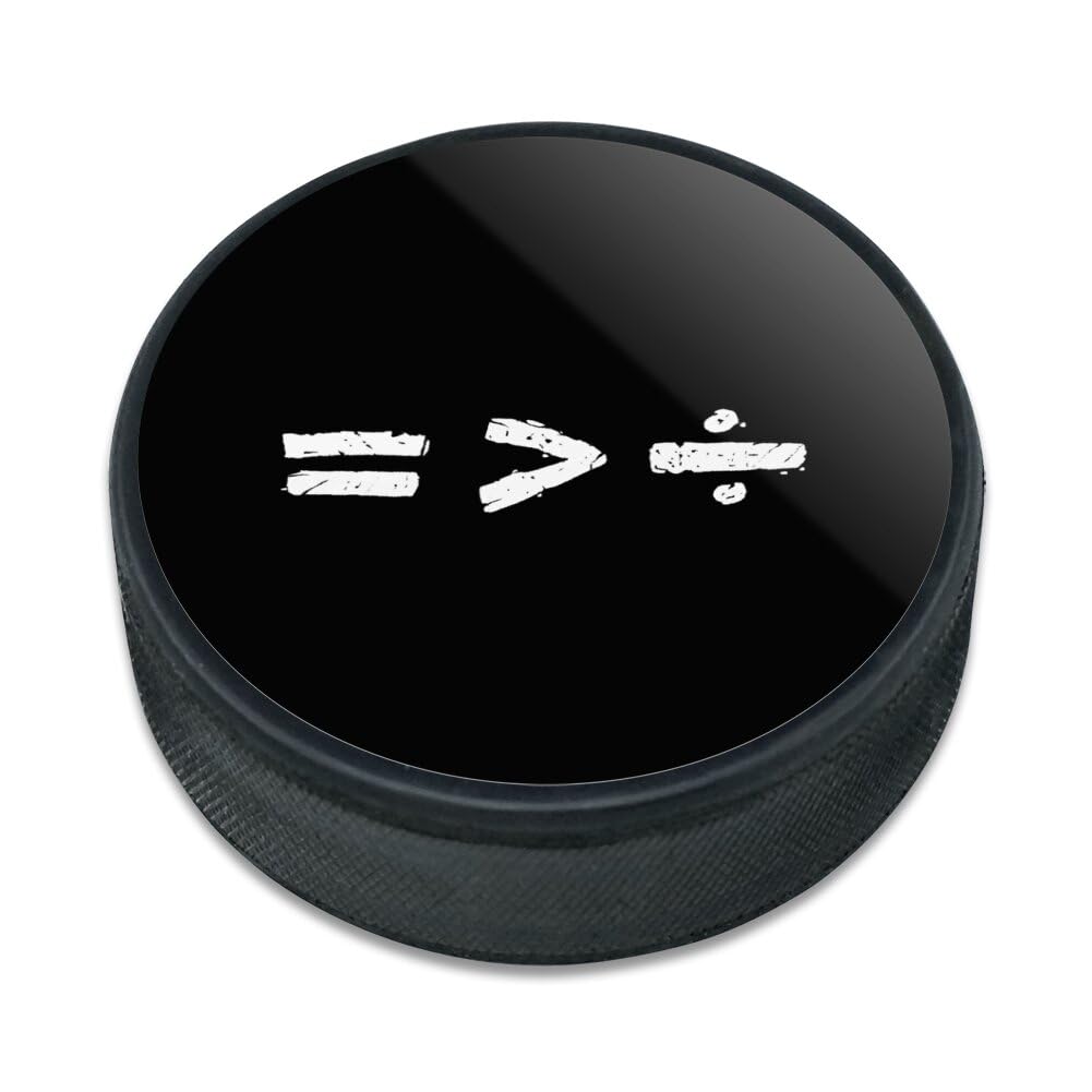 GRAPHICS & MORE Equality Math Ice Hockey Puck