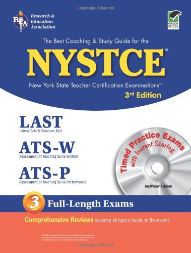 Amazon.com: Nystce (Rea) - New York State Teacher Certification Exams [With CD for Windows ...