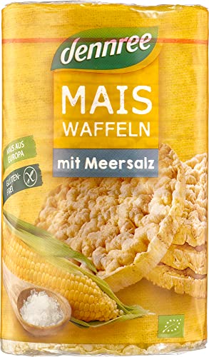 dennree Bio Maiswaffeln mit Meersalz (6 x 120 gr) Cover