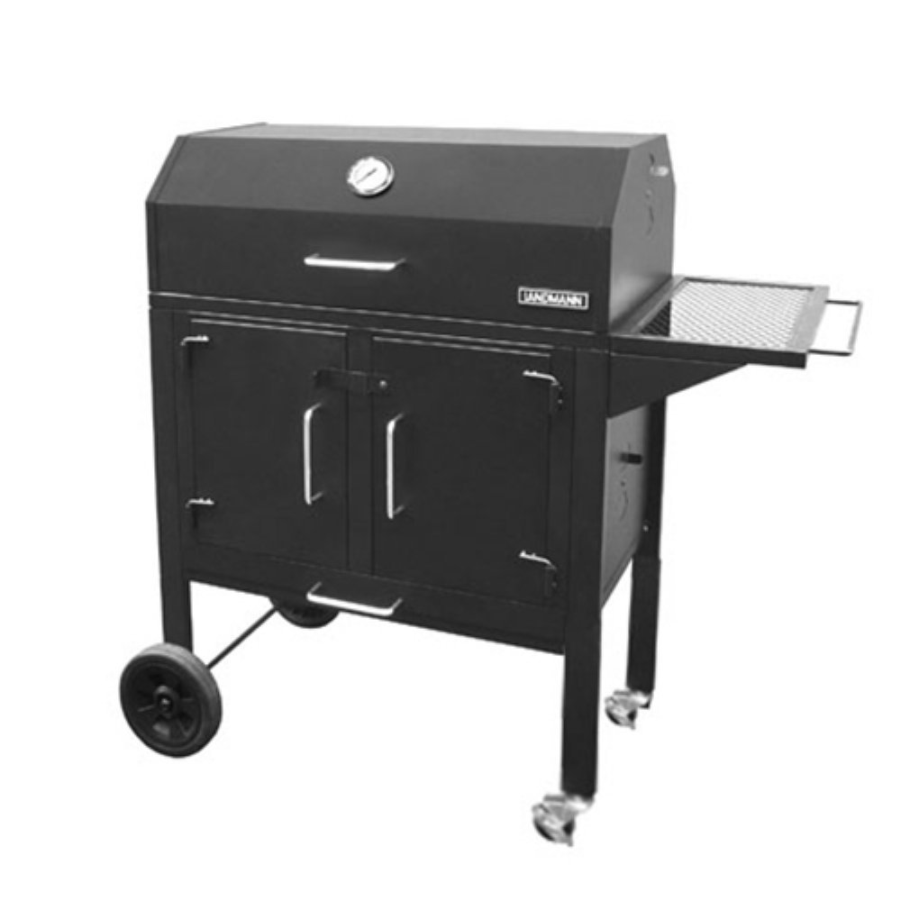 Landmann 590131 Black Dog 28 BBQ Charcoal Grill, 506-Square Inch, Black