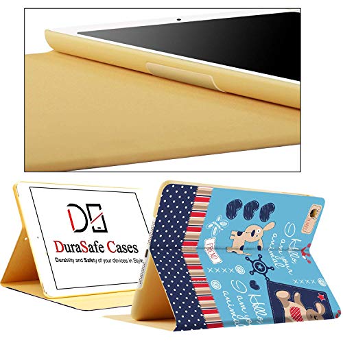 Image of DuraSafe Cases for iPad 8.3 Mini 6th [ Mini 2021 6 Gen ] A2567 A2568 A2569 MK7M3HN /A MLWL3HN /A MK7R3HN /A MK7P3HN /A MLWR3HN /A MK7X3HN /A MK7V3HN /A MK893HN /A Printed Smart Flip Book Cover - Puppy Friend