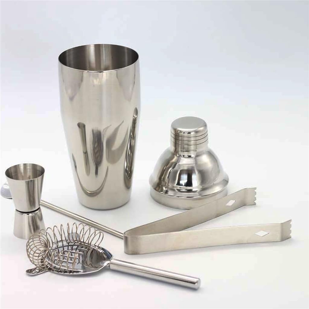 Stainless Steel 550ML Cocktail Shaker Set Cocktail Mixing Tools Shaker Pot