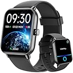 Smart Watches for Men Women, 1.8" Screen Activity Tracker, Heart Rate/Sleep/SpO2 Monitor, Make/Answer Calls, IP68 Waterproof Smartwatch for iPhone & Android, 101+ Sport Modes Fitness Reloj Inteligente