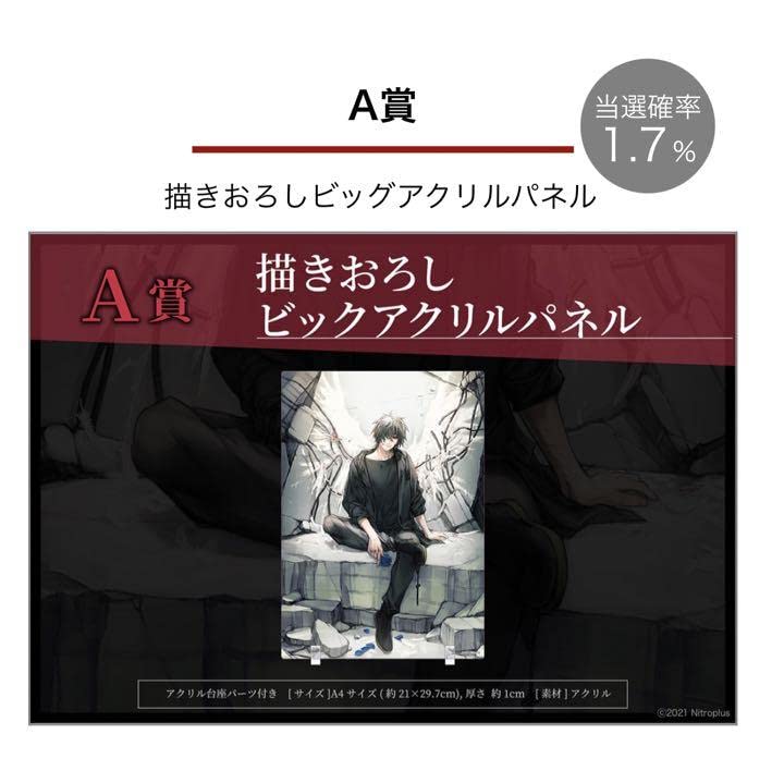 Amazon.co.jp: スロウダメージ くじメイト A賞 ビッグアクリルパネル 