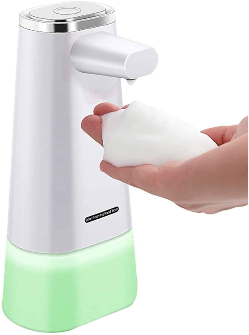 Dispenser per Sapone Automatico, distributore di Sapone schiumogeno a Batteria a Batteria, distributore di Sapone a infrarossi con sensore di Movimento a infrarossi, 250 ml / 8.5oz