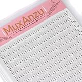 MuxAnzu Eyelash Extensions Short Stem Premade Lash Fans 3D|4D|5D|6D Ultra Dark Black Volume Clusters C/D Curl 0.07/0.10 Pre made Fans Supplier 8-15mm MIXED (8-15mm MIXED, 3D 0.07 C)