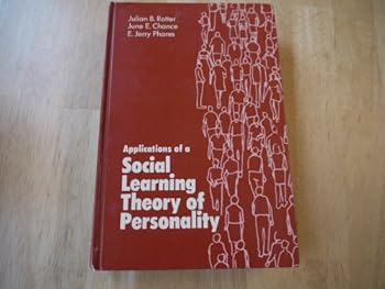 Hardcover Applications of a social learning theory of personality Book