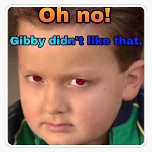 Gibby Icarly - Calcomanía de vinilo impermeable para coche, 5 pulgadas