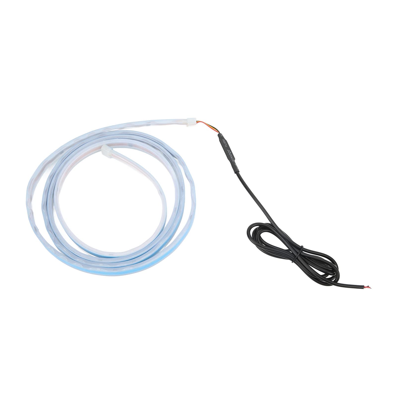 Voiture LED Lumières Extérieur, Fydun 70in Flexible Voiture LED Feux Diurnes Universel 12V IP68 Étanche DRL Lumière Bande pour Capot