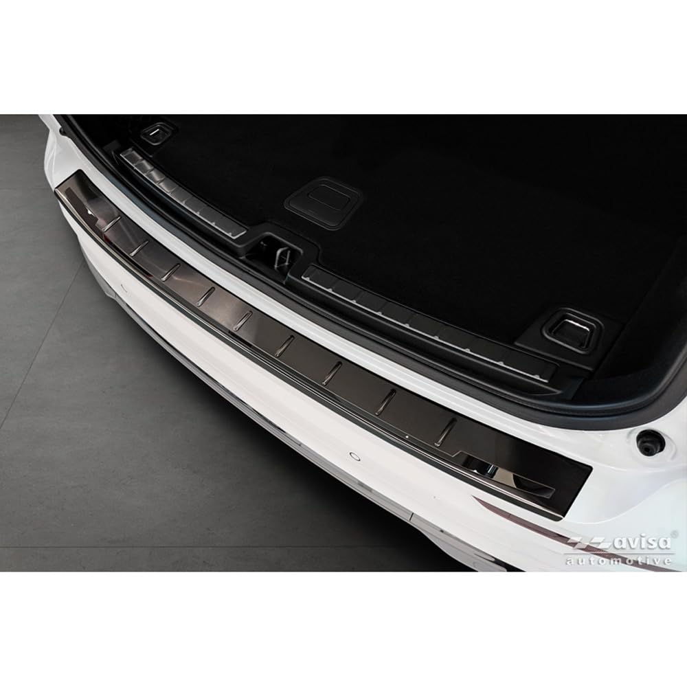 Avisa Protection de Seuil de Coffre Acier INOX Shadow Premium sur Mesure
