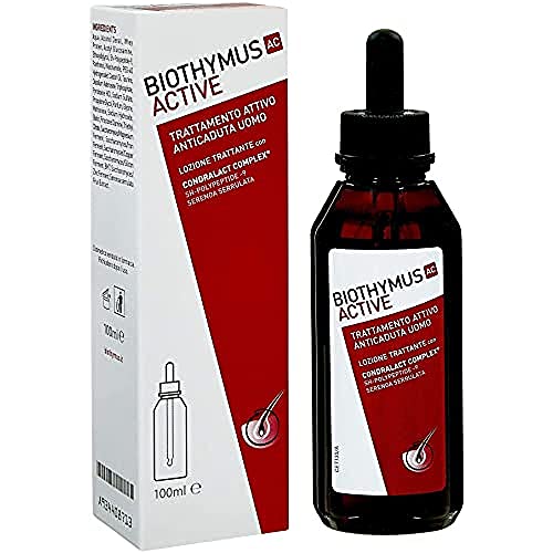 Biothymus AC Active Homme lotion anti-chute de 100 ml pour les cheveux clairsemés