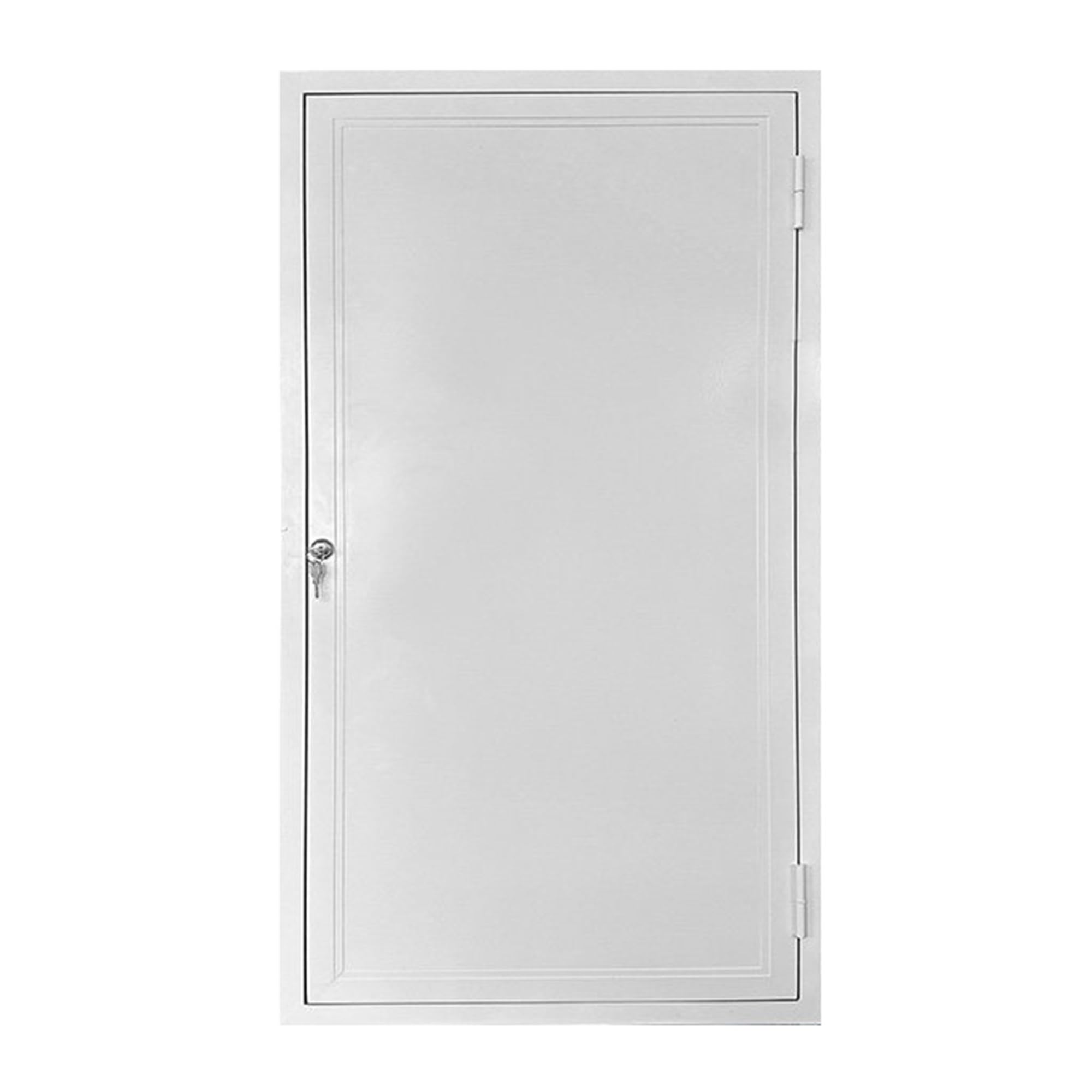 Panneau d'accès électricité et plomberie W20xH77cm fermé par clé
