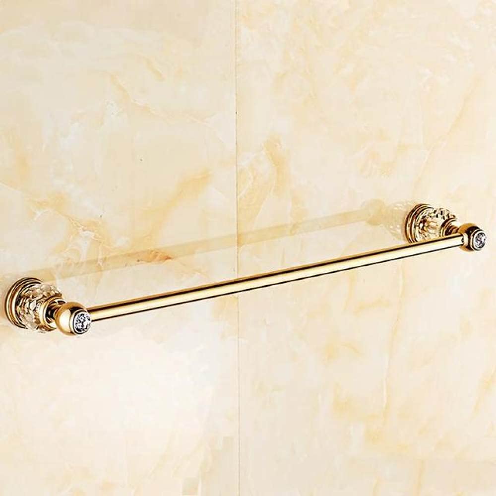 Support de sèche-cheveux doré pour éliminer le désordre sur le lavabo de la salle de bain