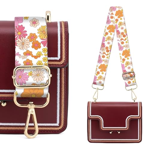 Image of Wide Purse Strap Replacement Crossbody, Funny Shoulder Strap Adjustable, Cute Bag Strap for Women Guitar Purses