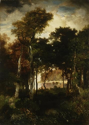 Tableau toile Moran SERENDIPITP en bois avec impression d'art haute définition premium