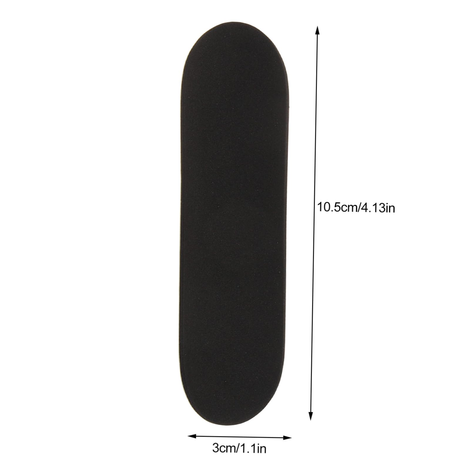 Vaguelly 5kawałki Sztuk Taśmy Antypoślizgowej Do Fingerboardu Łatwa Aplikacji z Materiału Pu Akcesoria Do Deskorolki Zapewniające Pewny Chwyt i Kontrolę