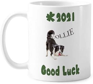 Mug en céramique et porcelaine Motif Border Collie
