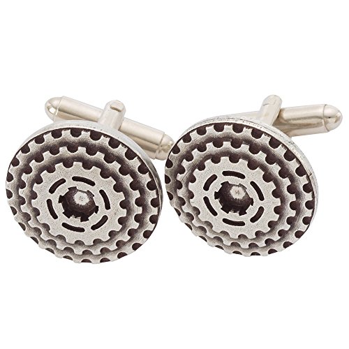 Image of DANFORTH - Cufflinks For Men, Set Of 2, inch - Handmade High End Metal Cuff Links For Men - Fancy Jewelry For Guys - Made In USA