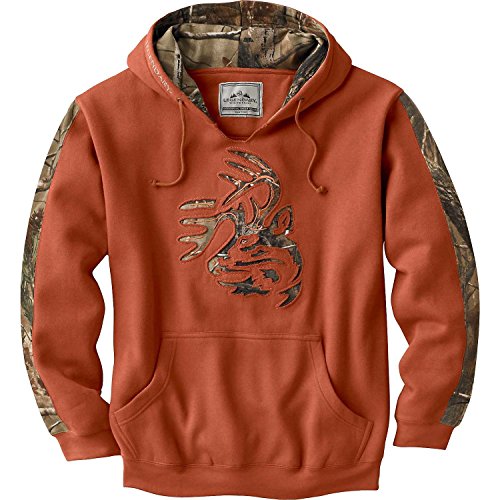 Legendary Whitetails Men's Camo Outfitter Hoodie Texas Orange Large Legendary Whitetails Men's Camo Outfitter Hoodie Texas Orange Large