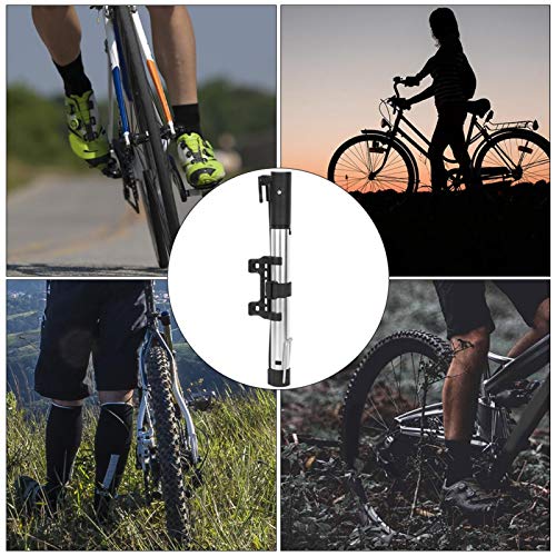 Bomba de ar de bicicleta, inflador de pneu de bicicleta Insuflador de bicicleta em forma de T Ergonô