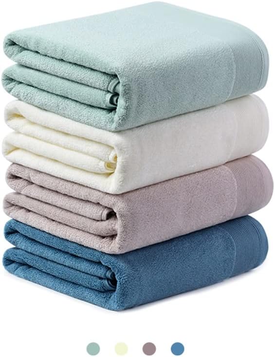 Hotel Big Bath Towel Female Home with Water Absorption Good Male Full Cotton Wrapped(B 2PS)